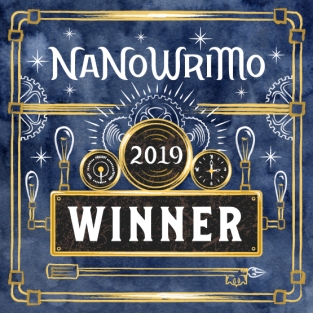 Winner's Badge 2019 NaNoWriMo